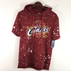 CLEVELAND CAVALIERS NBA Paint Splatter Hoodie